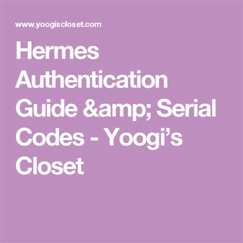 hermes hrb 230382|authentication codes for Hermes.